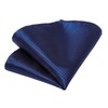 DiBanGu Solid Tie - Conjunto de corbata y pañuelo de
