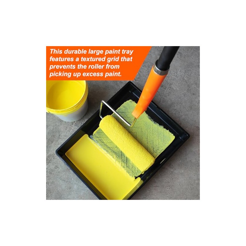 King Origin Paint Roller Kit with Extension Pole (3 ft),