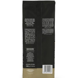 Caffe Vergnano 1882 Antica Bottega Whole Bean Arabica Medium Roast Espresso, 2.2 lbs Bag - Italian Coffee Beans with notes of Chocolate, Nuts & Caramel, Intensity 5/10-1000g Bag (2 Pack)