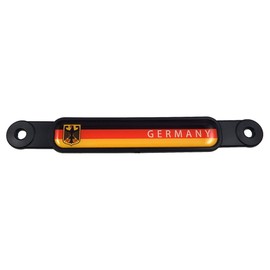 Germany German Flag Screw On License Plate Emblem Car Decal Badge