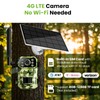 4G LTE Smart Trail Camera,HD Night Vision, IP65 Waterproof, 0.3s