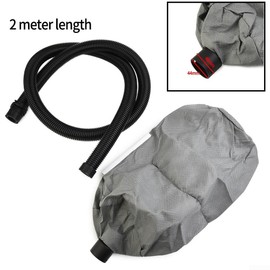 Drywall Sander Dust Collection bag Wall Grinding Machine Collection Bag Drywall Sander Attachment (1 Pack with 2m hose)
