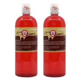 2 Shampoo Del Caballo Rojo Para Uso Humano Yeguada Reserva                                                                                            