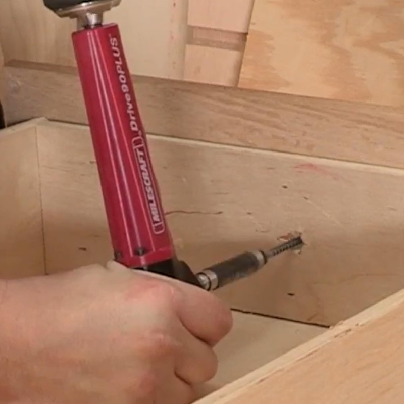 Milescraft 1303 Drive90PLUS Impact Ready Right Angle Drill Attachment -