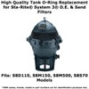 24850-0009 Tank O-Ring for Sta-Rite System 3 S8D110/S8M150/S8M500/S8S70 Pool Filters,