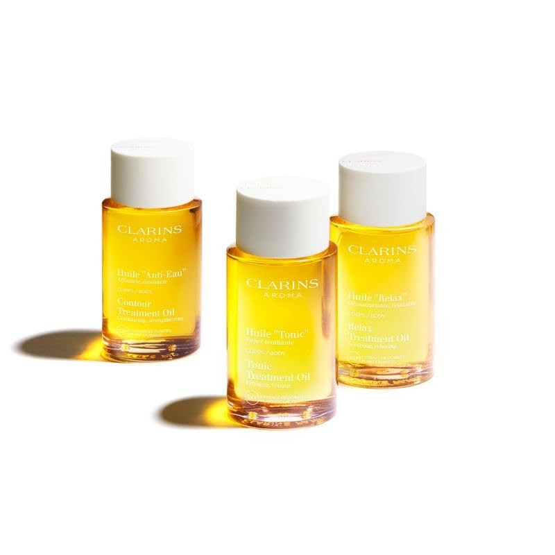 Clarins Body Treatment Oil Contouring for Unisex, 3.4 Ounce