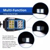 DYSO Racing Side Rear View Mirror w/24 LED Light For
