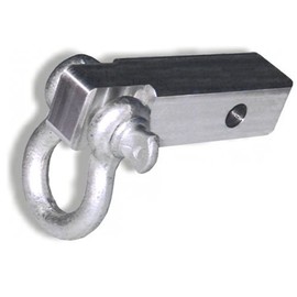 BILLET4X4 Aluminum Hitch Bracket w/ 4-3/4 TON Galvanized 3/4 inch D-Shackle (Off-Road Recovery)