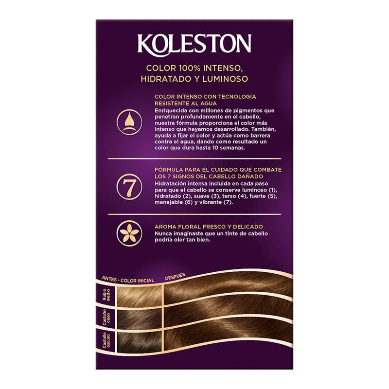 Koleston Tinte Permanente 537 Castaño Seductor