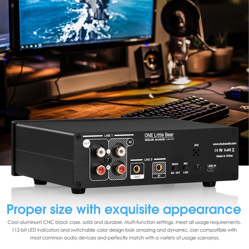 Douk Audio VU56 PRO MIC & Analog Sound Level Meter,