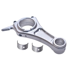3.323" Billet Aluminum Connecting Rod (+020) With Bearings For Honda GX200 For Tillotson For Chinese Clones 160cc 200 cc Engines Go Kart Mini Bike