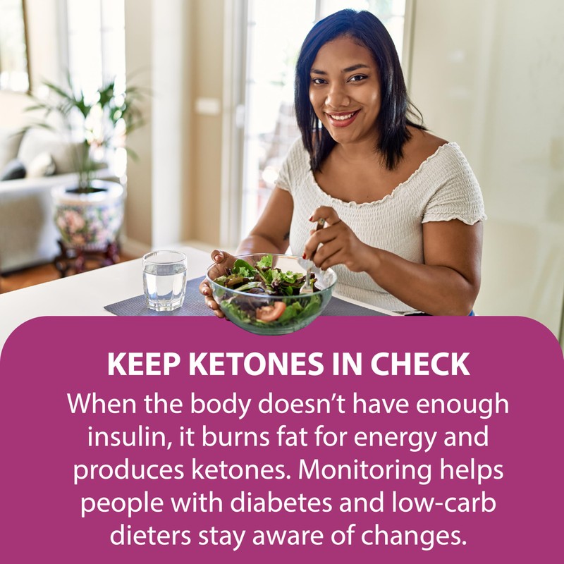 TRUEplus® Ketone Test Strips – Ideal for Low-carb dieters– Made