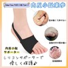 SUPORYA 内反小指 サポーター 小趾 足指 サポーター 薄型メッシュ ジェルパッド付き 足指広げる 保護パッド