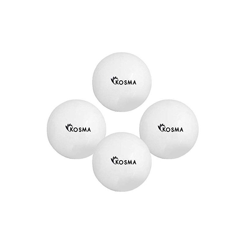 Kosma Set of 4 Smooth Hockey Balls | Outdoor Sports