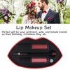 Lip Gloss Set Matte Glitter Liquid Lipstick Lip Liner Long