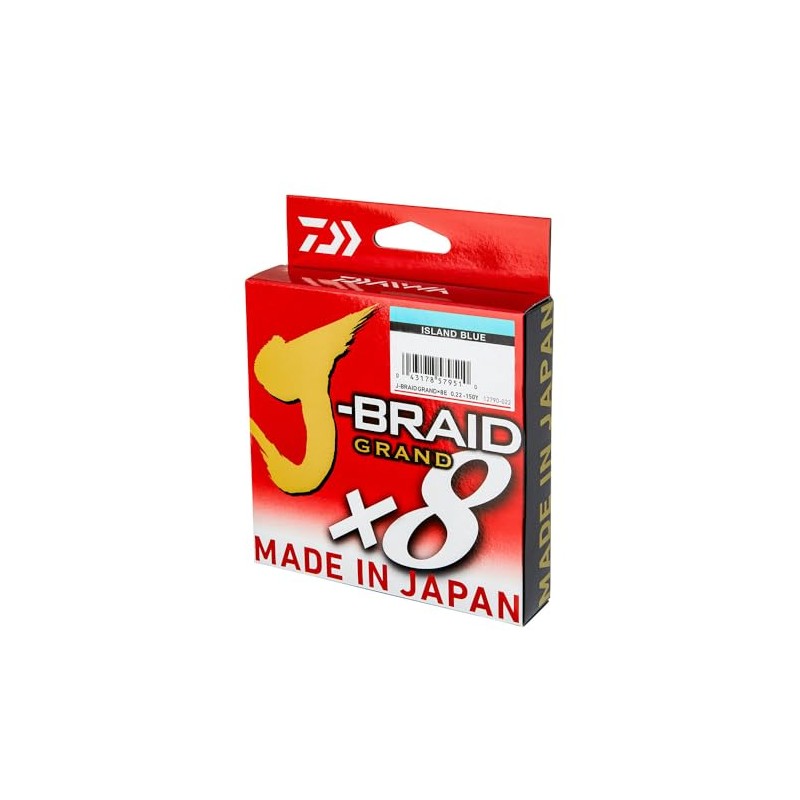 Daiwa J-Braid Grand X8 Blue 0.13, 8.5 kg, 135 m