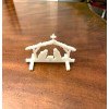 Homemade Stand-Up Nativity Scene Silhouette 4.5" x 3" 3D Printed