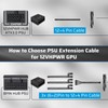 LTC 12VHPWR PSU Cable Extension Kit, 16AWG PCI-E 5.0 Power
