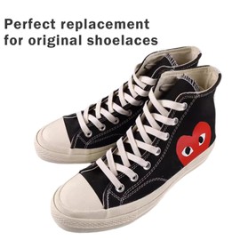 Fozobaiy Flat Trainers Shoe laces, 8mm Wide Shoe Lace for Sneakers, Premium Trainer Shoe String, Replacements for Athletic Sport Shoelaces (Grass Green,39 inch/100cm(1 Pair))