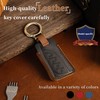 for Lexus Leather Key Fob Cover with Keychain,Leather Key Case