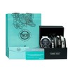 TIME100 Juego de Reloj para Hombre con Pulsera Apilable, Reloj