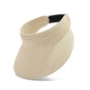 Womens Sun Hat Straw Visor Cap Sun Protection Wide Brim