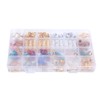 129pcs Dreadlocks Hair Rings Alloy Exquisite Shapes Hair Braiding Cuffs