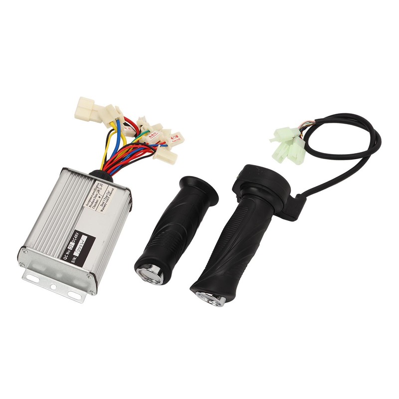 48V 1000W Brushed Controller and Throttle Grip For Electrical Scooter