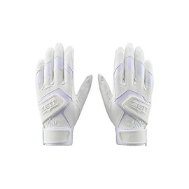 ZETT Batting Gloves Ambidextrous High School Regulation Compliant White Size M (24~25cm) BG579HS / 제트(ZETT) 배팅 글러브 양손용 고교생 규정 대응 화이트 M사이즈(24~25cm) BG579HS