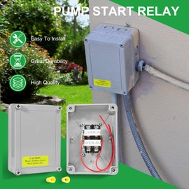 1522 Pump Start Relay with Enclosure 3 HP at 110V /220V 24V Coil for Irritation Systems