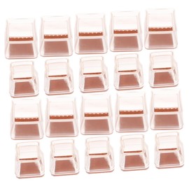 TEHAUX 20pcs Chair Leg Protector Sliding Chair Floor Protectors for Hardwood Chairs Furniture Sliders from Gliders Chair Leg Floor Protectors Feet Pad Small Large Silica Gel
