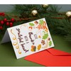 Thanksgiving Cards with Envelopes, 18 Pack – 9 Assorted Designs,