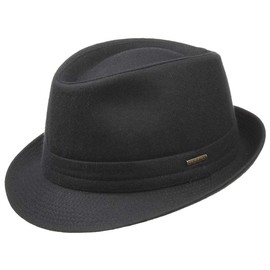 Benavides Trilby Wool Hat Stetson trilby hat trend hat (61 cm - black)