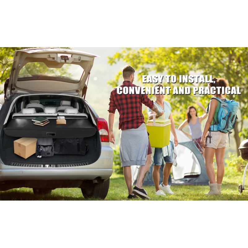 fender_king2024 For 2022-2024 Genesis GV70 Retractable Trunk Cargo Cover Luggage