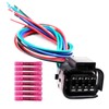 IBVIBV 8-Pin Headlights Connector Plug Compatible with Hyundai Sonata 2015-2017