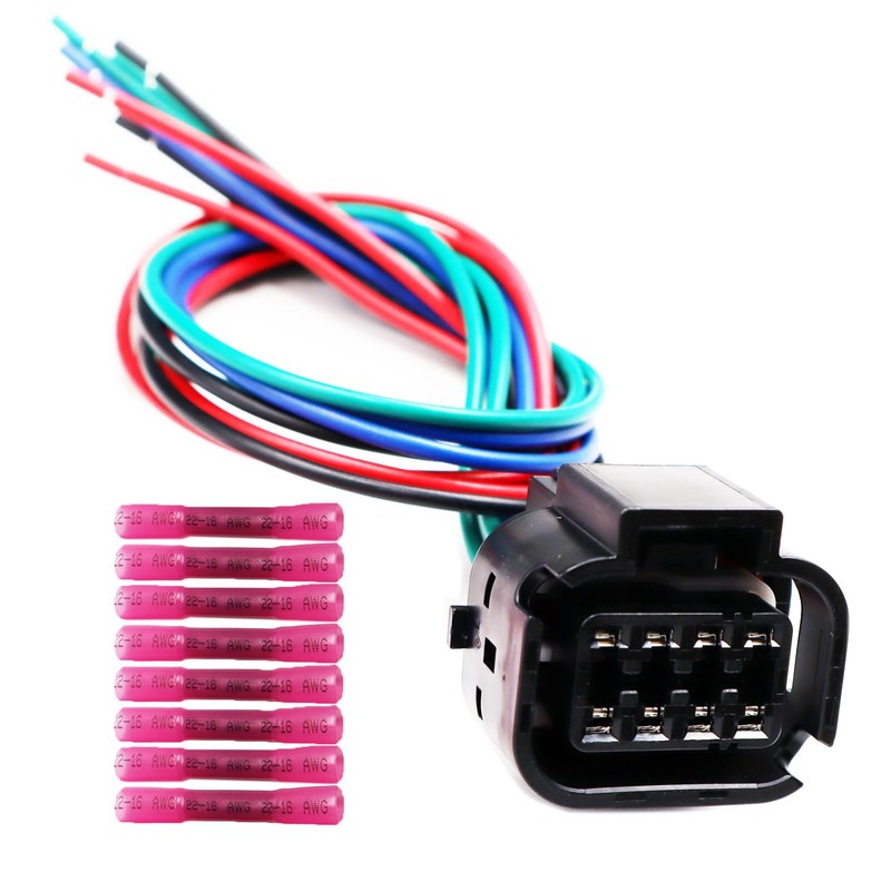 IBVIBV 8-Pin Headlights Connector Plug Compatible with Hyundai Sonata 2015-2017