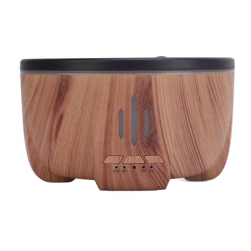 Aromatherapy Humidifier 300ml Timer Wood Grain Essential Oil Diffuser Cool