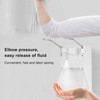 Elbow Press Soap Dispenser 1000ml Large Capacity Wall Mount Toilet