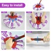 DLAIMI Mop Combo Set 2 PCS Mop Head Replacement Microfiber+1