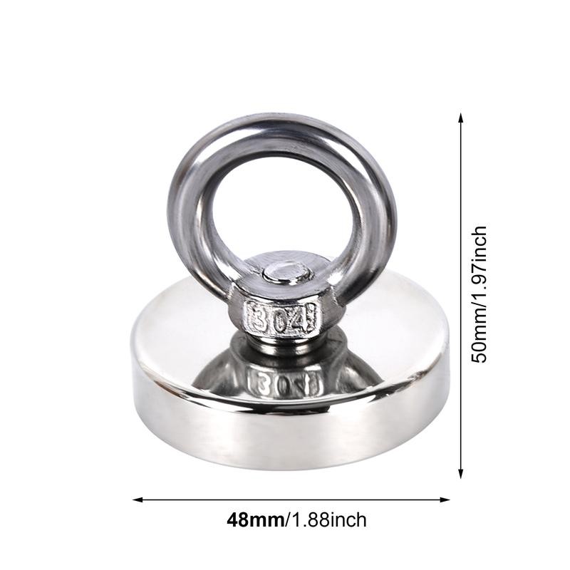 Fishing Magnet, 240 LBS Pulling Force Heavy Duty Rare Earth