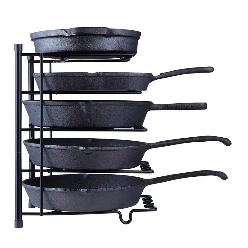 SunnyPoint Metal Heavy Duty Kitchen Countertop Cabinet Pantry Pan, Pot