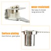 2 Pack Sliding Glass Door Ratchet Lock, Glass Display Case