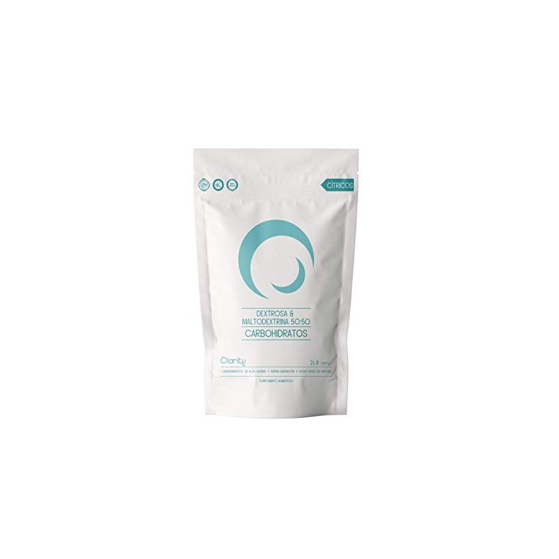 Dextrosa & Maltodextrina de Alta calidad, Sabor cítricos 2 LB,