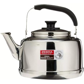 ZEBRA Teapot SUS304 Stainless Steel Whistling Sound Kettle 2.5 Liter