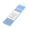 10Pcs Zirconiated Tungsten Electrodes WZ8 White Tip for AC Tig
