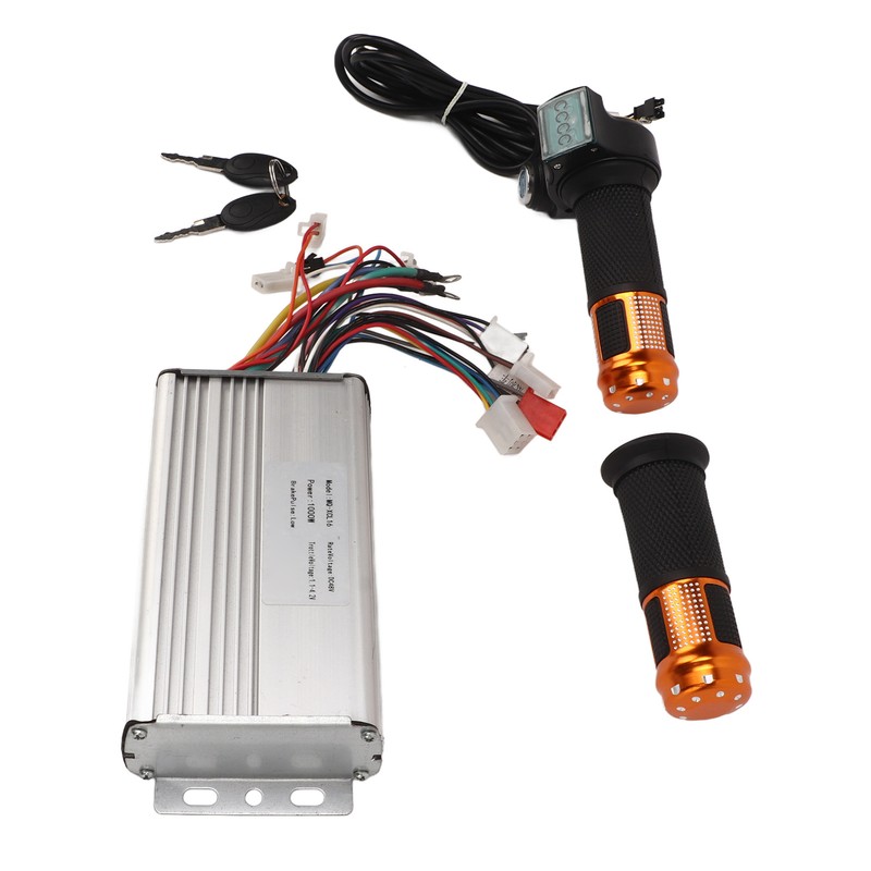 48V 1000W Brushless Controller Electric Bike Conversion Kit Gold Universal