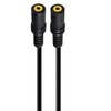 jasavdio 2.5mm Audio Extension Cable 4Pole;2.5mm Female to Female Adapter