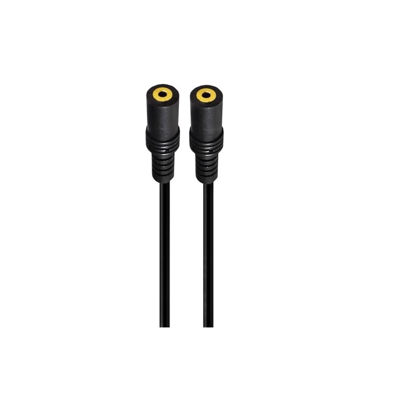 jasavdio 2.5mm Audio Extension Cable 4Pole;2.5mm Female to Female Adapter