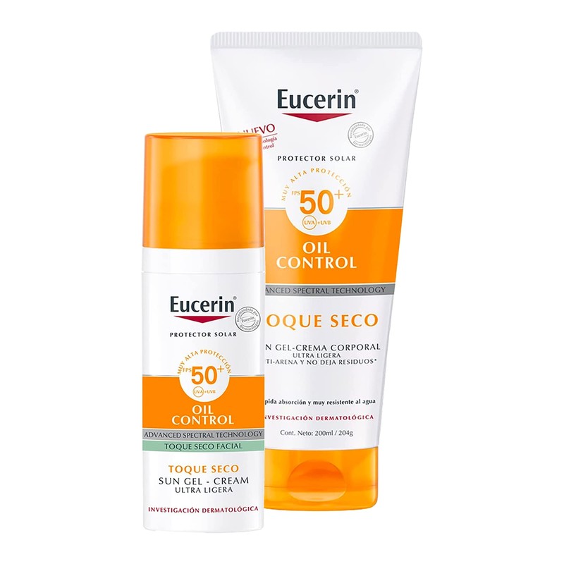 Kit Eucerin Eucerin Sun Toque Seco Fps 50 200ml Protector