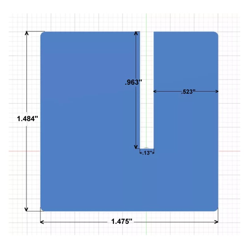 Craftsman 10" Band Saw #113.244510 Zero Clearance Table Insert (No